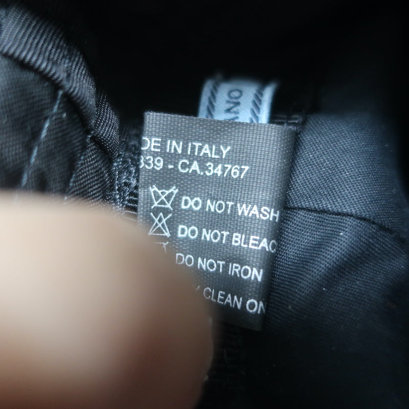 Prada Re-Nylon Bucket Hat Black Size Medium
