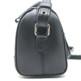 Saint Laurent Toy Duffle Black Studded Leather Chain Strap Crossbody Bag