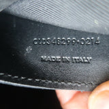 Saint Laurent Toy Duffle Black Studded Leather Chain Strap Crossbody Bag