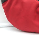 Prada Micro Mini Hobo Bag Red Nylon Keychain Pouch