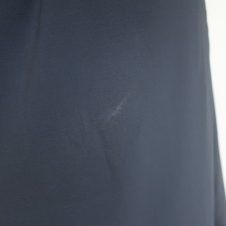 A.L.C. Bristol Drawstring Trench Coat Navy Stretch Wool Size 2
