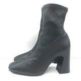 Reformation Edie Leather Sock Boots Black Size 8