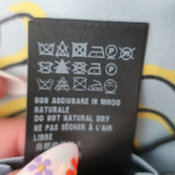 Prada Floral & Geometric Print Silk Twill Square Scarf Blue/Green