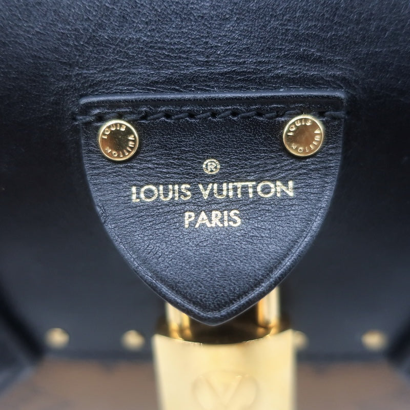 Louis Vuitton City Malle MM Bag Brown/Black Monogram Reverse Canvas