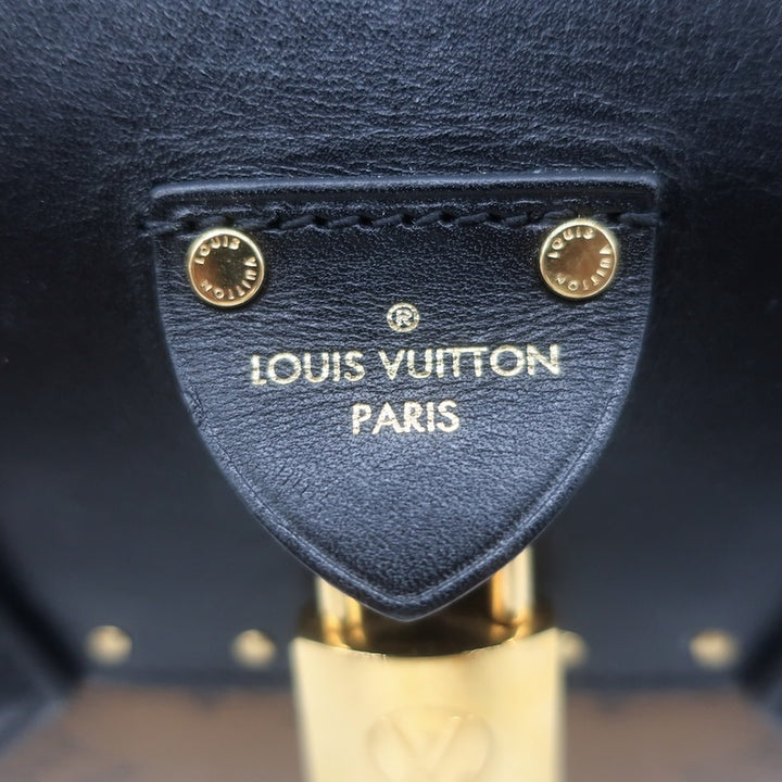 Louis Vuitton City Malle MM Bag Brown/Black Monogram Reverse Canvas