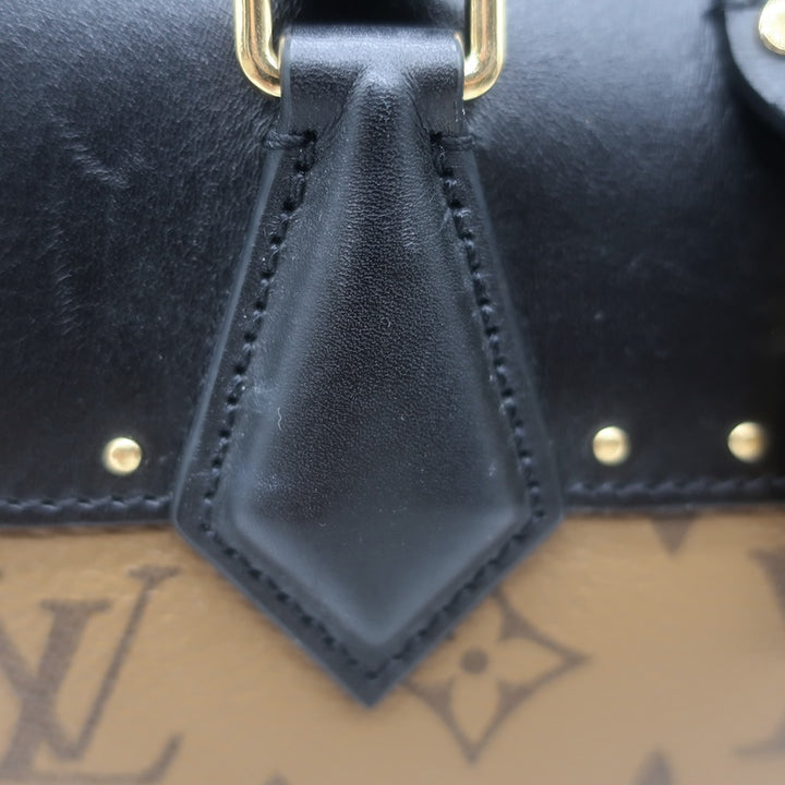 Louis Vuitton City Malle MM Bag Brown/Black Monogram Reverse Canvas
