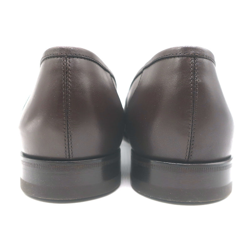Paul Stuart Lee Penny Loafers Dark Brown Leather Size 11