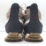 Rag & Bone Retro Hiker Houndstooth Sneakers Gray/Brown Size 38 NEW