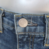 Nili Lotan Celia Jeans Classic Wash Stretch Denim Size 25