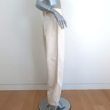 6397 Wide Leg High Rise Jeans Natural Cotton Size 28 NEW