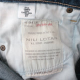 Nili Lotan Celia Jeans Classic Wash Stretch Denim Size 25