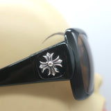 Chrome Hearts Chinnutz Oversized Sunglasses Black