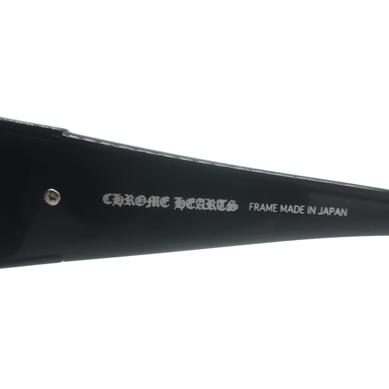 Chrome Hearts Chinnutz Oversized Sunglasses Black