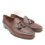 Paul Stuart Tassel Loafers Brown Leather Size 11