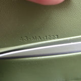 Christian Dior CD Signature Oval Camera Bag Green Leather Small Crossbody NEW