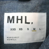 Margaret Howell MHL Patch Pocket Shirt Chambray Size Medium Long Sleeve Top