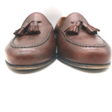 Paul Stuart Tassel Loafers Brown Leather Size 11