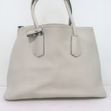 Prada Double Bag Cream Leather Large Tote