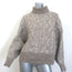 Rag & Bone Nora Cable Knit Turtleneck Sweater Taupe Wool Size Medium