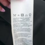 Emporio Armani Long Sleeve Leather Mini Dress Black Size 50 NEW