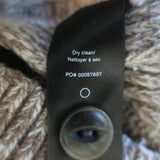 Rag & Bone Nora Cable Knit Turtleneck Sweater Taupe Wool Size Medium