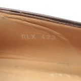 Polo Ralph Lauren Fringed Tassel Loafers Dark Brown Burnished Leather Size 11