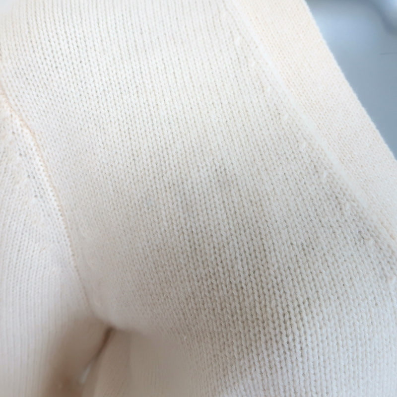 Jenni Kayne Colette Cashmere V-Neck Cardigan Cream Size Extra Small