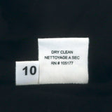 Ulla Johnson Aurelie Ruffled Midi Dress Black Swiss Dot Georgette Size 10