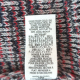 THE GREAT The Riding Cardigan Rust Marled Cotton-Blend Intarsia Knit Size 1