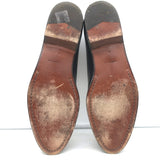 Paul Stuart Tassel Loafers Black Leather Size 11.5