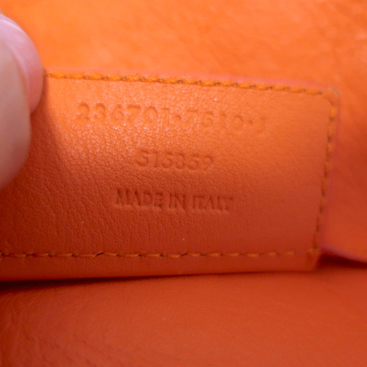 Balenciaga Papier A4 Tote Orange Leather Large Shoulder Bag