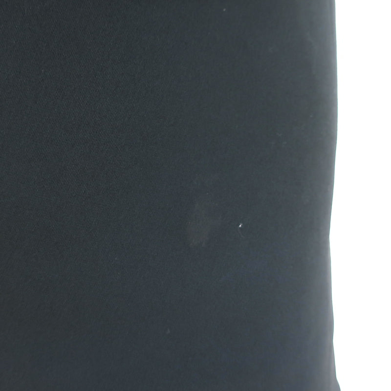Celine Sleeveless Peplum Dress Black Crepe Size 42