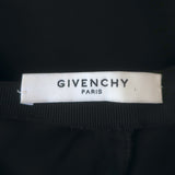 Givenchy Draped-Back Pencil Skirt Black Stretch Jersey Size 40