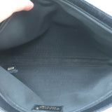 Chanel 2002 Coco Print Canvas Small Wristlet Clutch Black