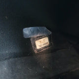 Chanel 2002 Coco Print Canvas Small Wristlet Clutch Black