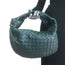 Bottega Veneta Small Jodie Hobo Bag Forest Green Intrecciato Leather NEW
