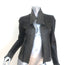 Alexander McQueen Grommet-Embellished Leather Jacket Black Size 40