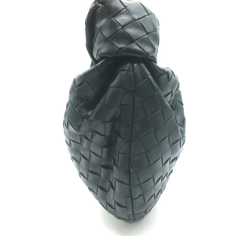 Bottega Veneta Small Jodie Hobo Bag Forest Green Intrecciato Leather NEW