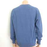 Brooks Brothers Cashmere V-Neck Sweater Blue Size Large NEW