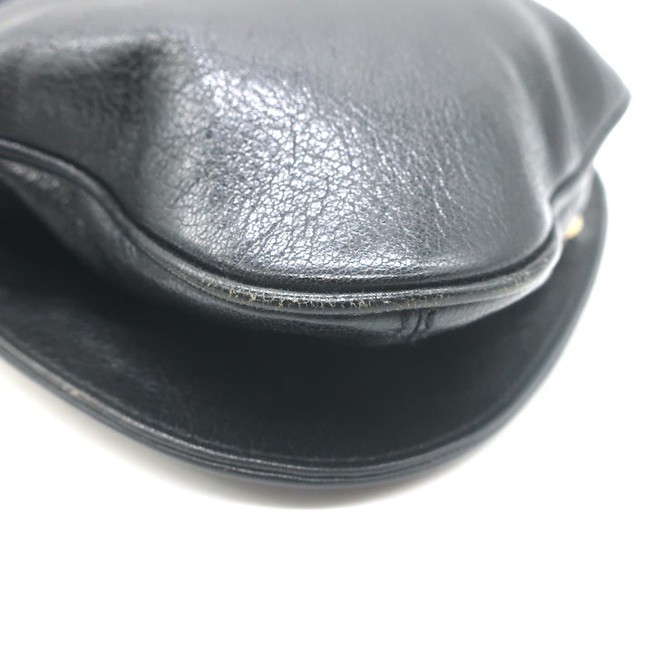 Gucci Blondie Studded Mini Crossbody Bag Black Leather