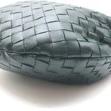 Bottega Veneta Small Jodie Hobo Bag Forest Green Intrecciato Leather NEW
