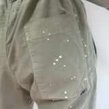 FREECITY AW Paint Splattered Jump Pants Army Green Size Medium