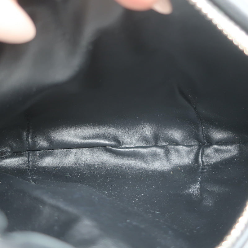 Bottega Veneta Mini Jodie Leather Hobo Black/ Silver