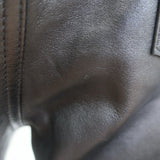 KHAITE Leather Straight Leg High Rise Pants Black Size 4