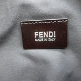 Fendi Zucca Fanny Pack Belt Bag Brown Canvas & Leather