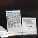 Max Mara Puro Lino Drape-Front Blazer Dark Brown Linen Size 46 One-Button Jacket