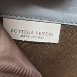 Bottega Veneta Intrecciato Zip Around Wallet Light Blue Leather