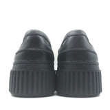 Tod's Creeper Penny Loafers Black Leather Size 37.5