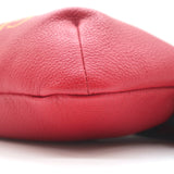 Gucci Retro Logo Large Fanny Pack Belt Bag Red Leather