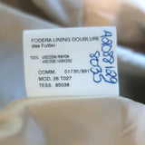 Vivienne Westwood Red Label Top Blue/Gray Checked Linen Size 44 Sleeveless Vest